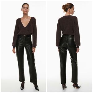 ARITZIA Wilfred The Melina Vegan Leather Pant